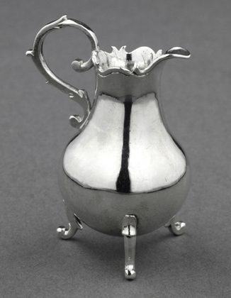 18th Century Dutch Silver Miniature Milk Jug - Johannes van Geffen